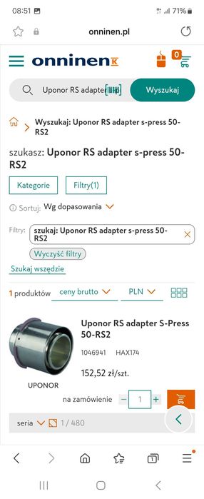 Kształtki Uponor s-press nowe