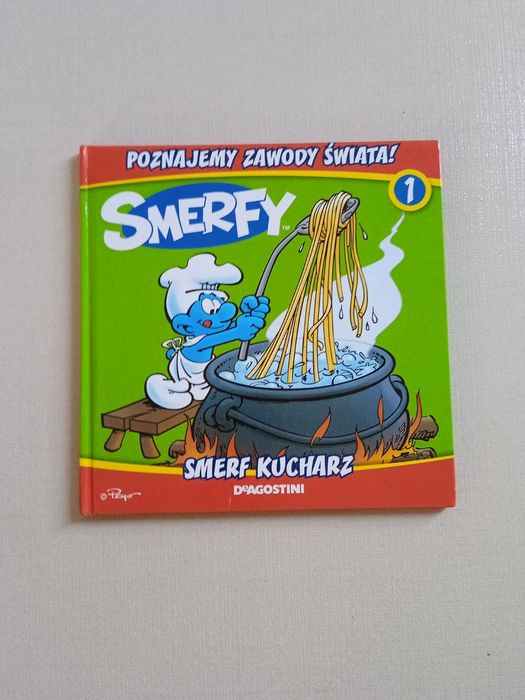 Książeczki dla dzieci, smerfy, zawody
