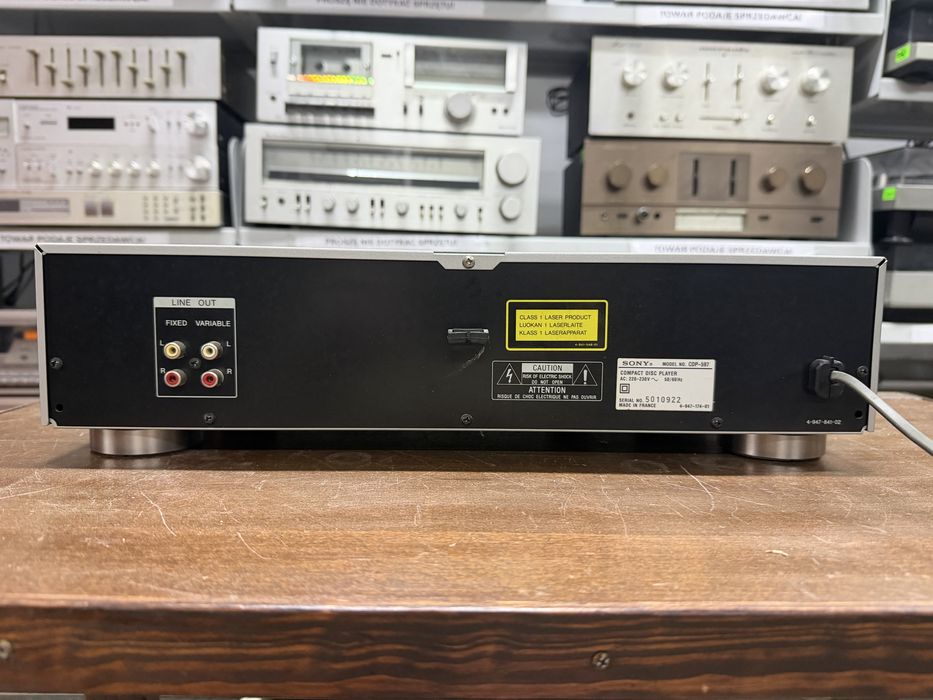 Odtwarzacz płyt CD Sony CDP-597 Audio Room