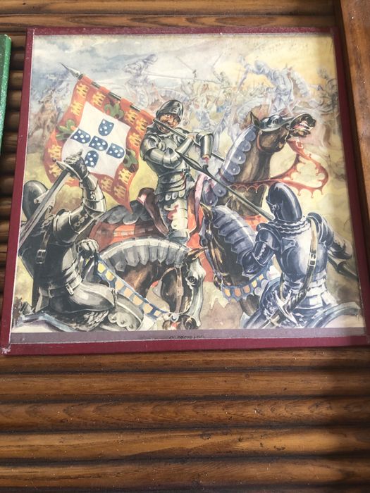 Quadros de historia Portuguesa muito antigos