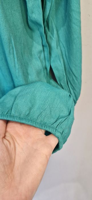 Koszula damska zielona M