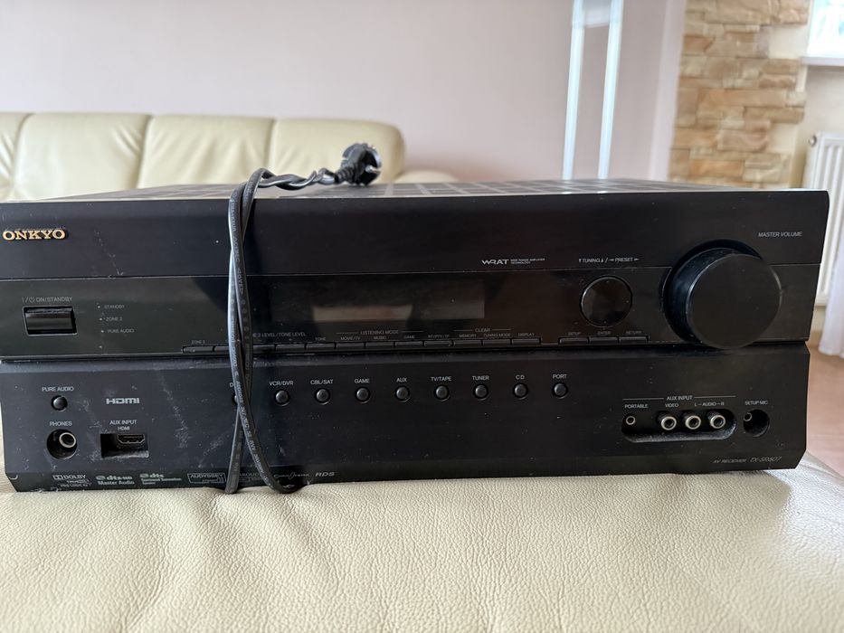 Kino domowe amplituner onkyo + głośniki 5.1 JBL seria E