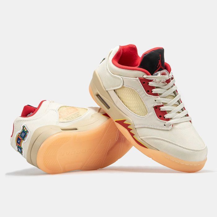 Кросівки Nike Air Jordan 5 Low Chinese New Year Beige LUXE
