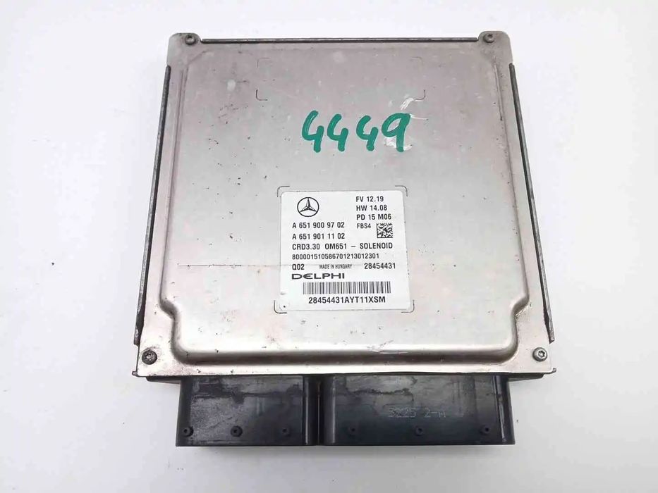 Centralina De Motor Uce MERCEDES-BENZ CLA SHOOTING BRAKE (X117) CLA 220 CDI / D (117.903) A6519011102 A6519009702