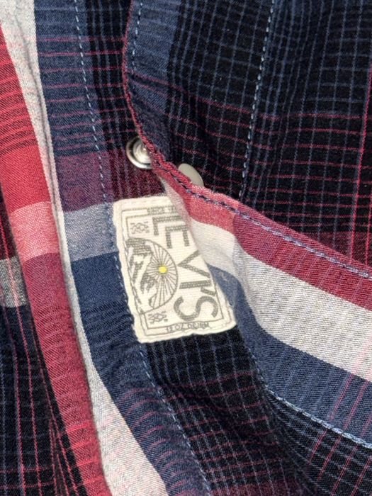 Levi’s Plaid Shirt рубашка левайс