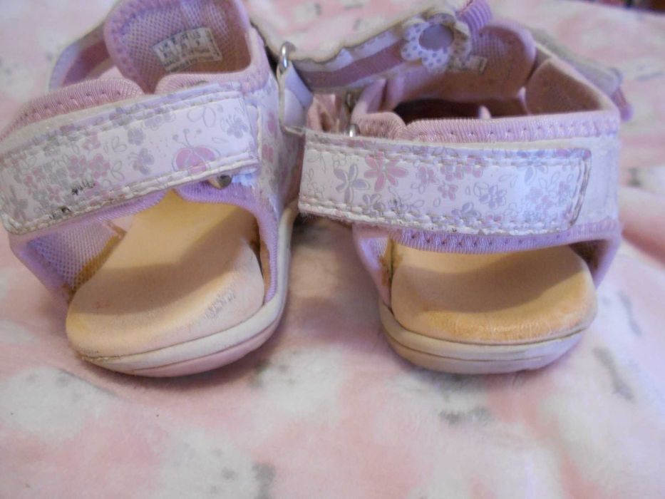 Sandálias GEOX, 26, Menina, Rosa e branco