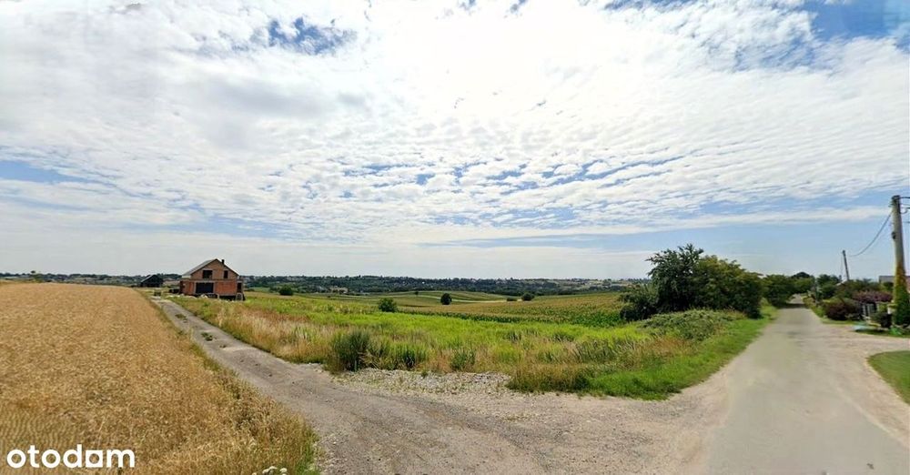 Widokowa Piękna Działka Z Mediami Baranówka / Maciejowice K. Krakowa