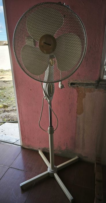 Ventoinha de pé usada