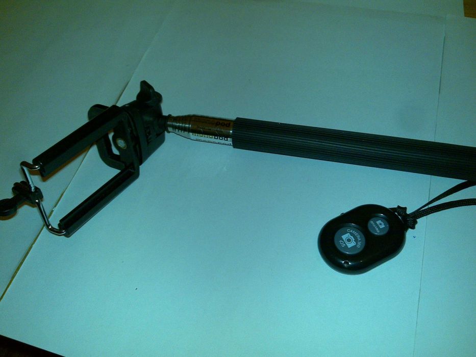selfie stick, monopé extensível, esticador para selfies (monopod)