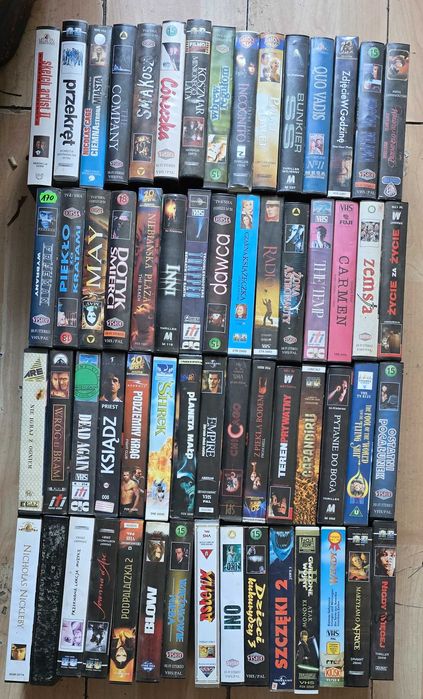 Sprzedaje kasety VHS