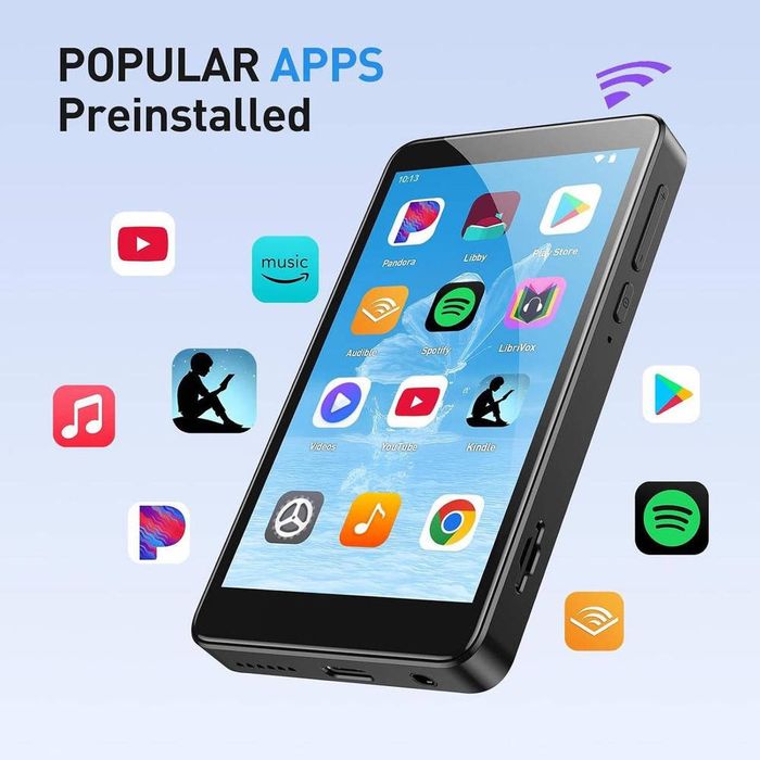 MP3 MP4 AGPTEK плеер Android  3+32, FM, E-book