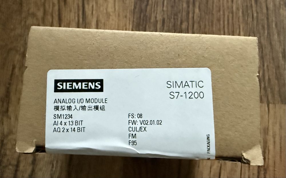 Moduł wejścia/wyjścia sterownik SIEMENS  Simatic s7-1200