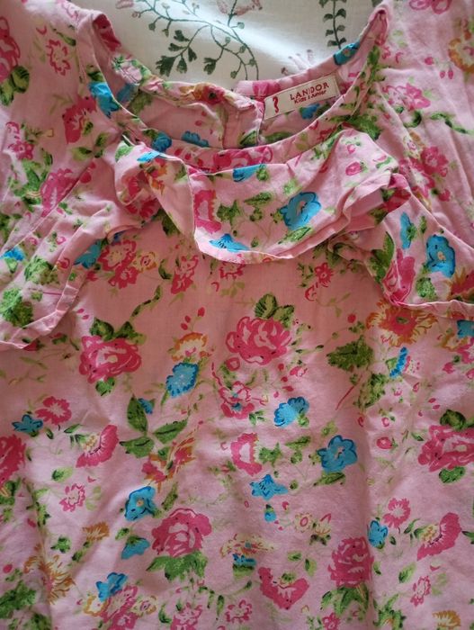 Blusa manga curta Lanidor