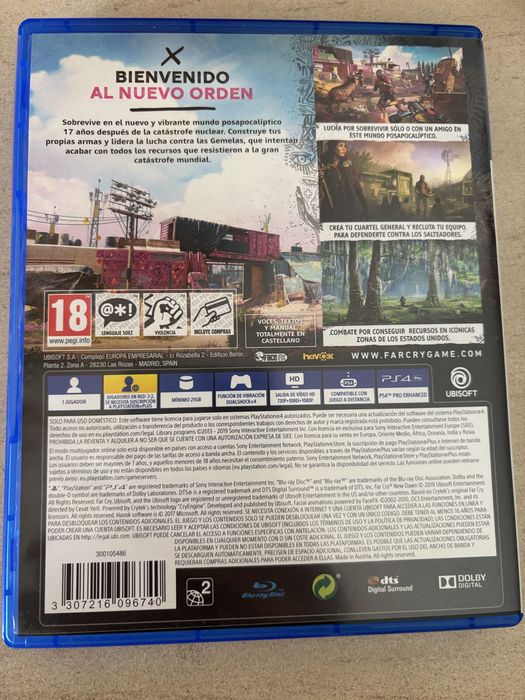 Farcry New Dawn PS4