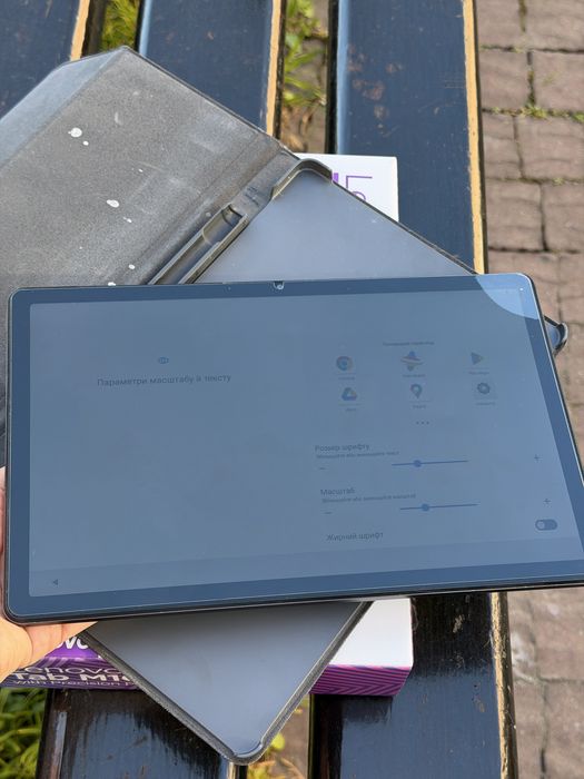 Планшет Lenovo Tab М10 Plus (3rd Gen) 4/128 LTE Storm Grey (ZAAN0019UA) + чохол в комплекті!