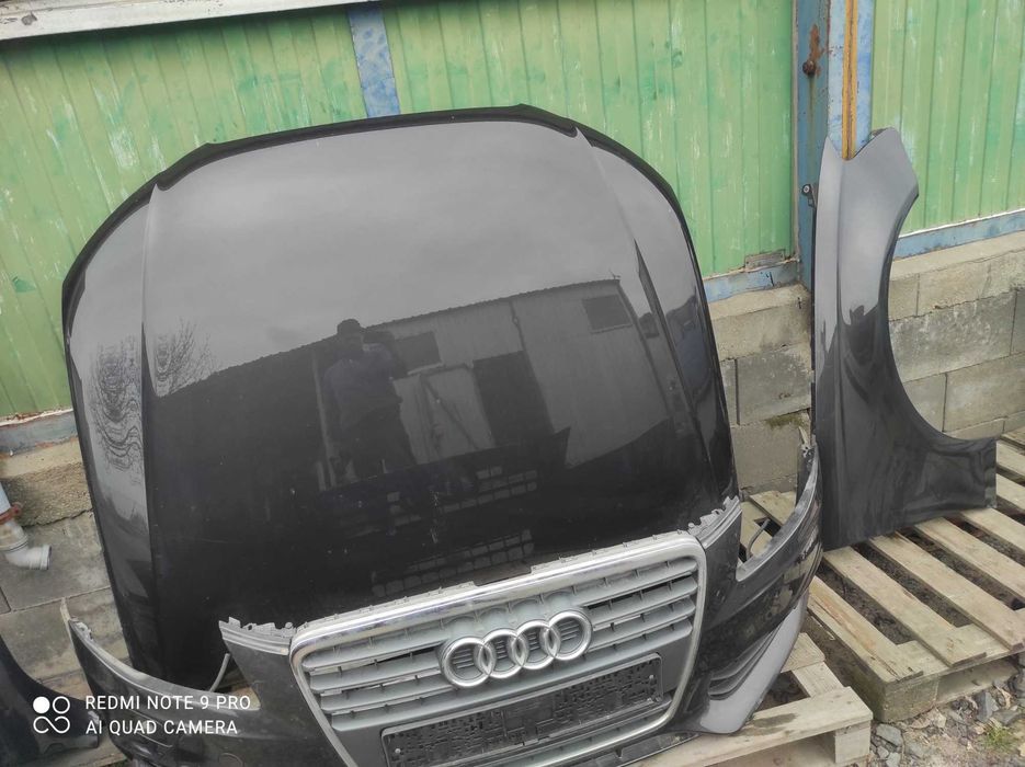 Audi a4 b8 LZ7L maska zderzak Xenon błotnik lampa wzmocnienie