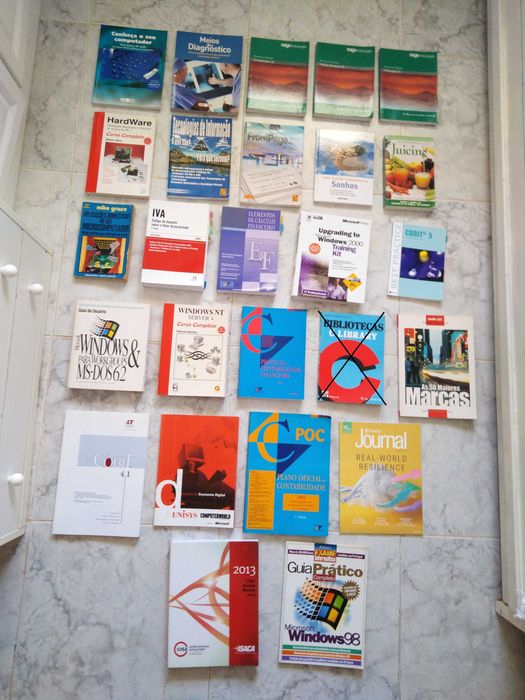 Livros de Informática, Tecnologia, Saúde, Economia, Escolares, etc