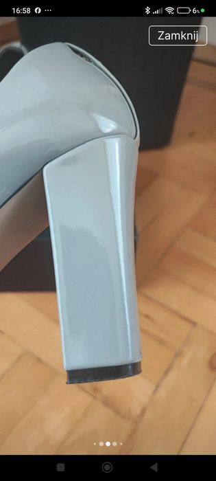 Buty czółenka Saway 39 skóra słupek Zara Kazar Wojas Tatuum Massimo