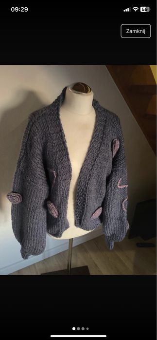 Piekne wiosenne sweterki