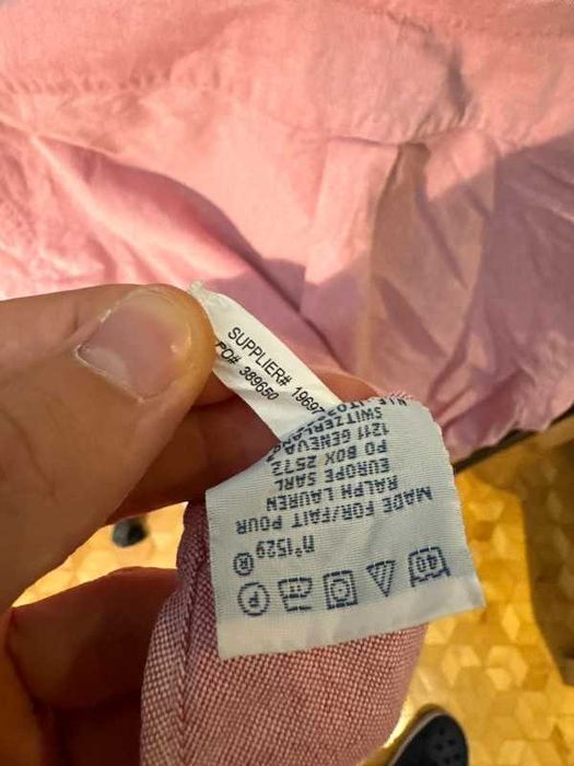 Koszula Polo Ralph Lauren Oxford Pink Rose XL