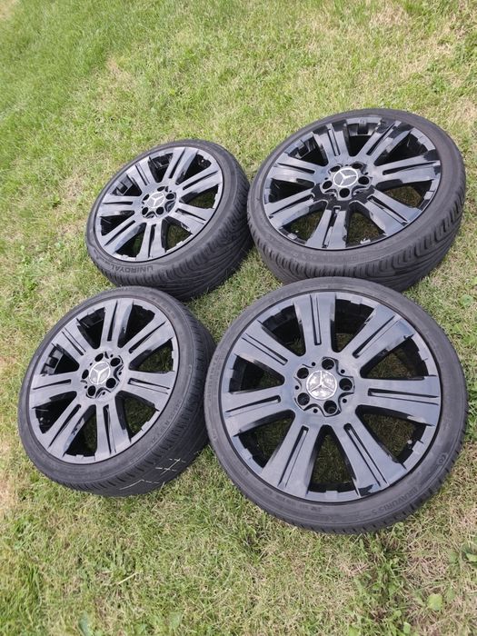 Alufelgi z oponami Mercedes-Benz W164 5x112 19" czarne