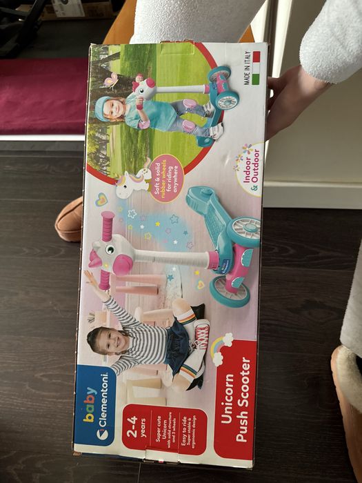 Trotinete criança Menina Clementoni NOVA