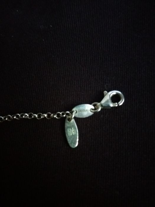 Серебряное колье 925 пробы Италия