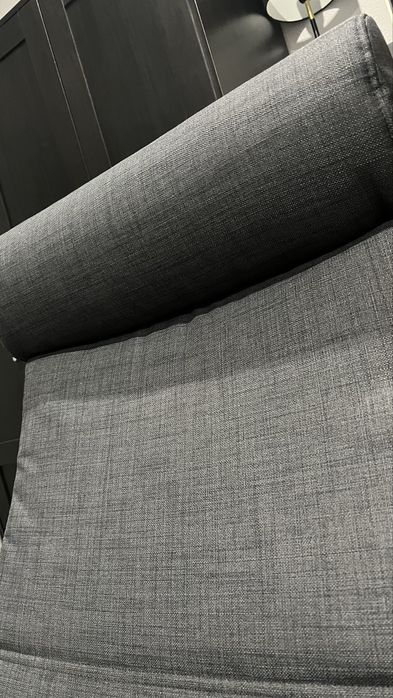 Poltrona, preto/Skiftebo cinz esc