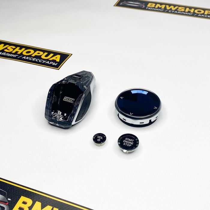 Кришталевий комплект 3,4-серии BMW G20/21/22/23/26 Хрусталь АКПП ручка