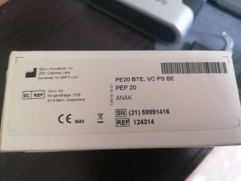 Слуховий апарат Sonic PE20 BTE, VC PS BE PEP20