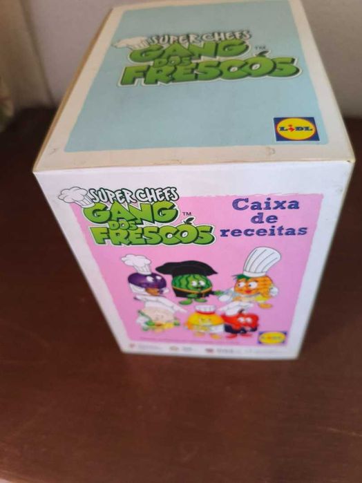 Coleção Completa Super Chefs Lidl "Gang dos Frescos" (120 Cartas