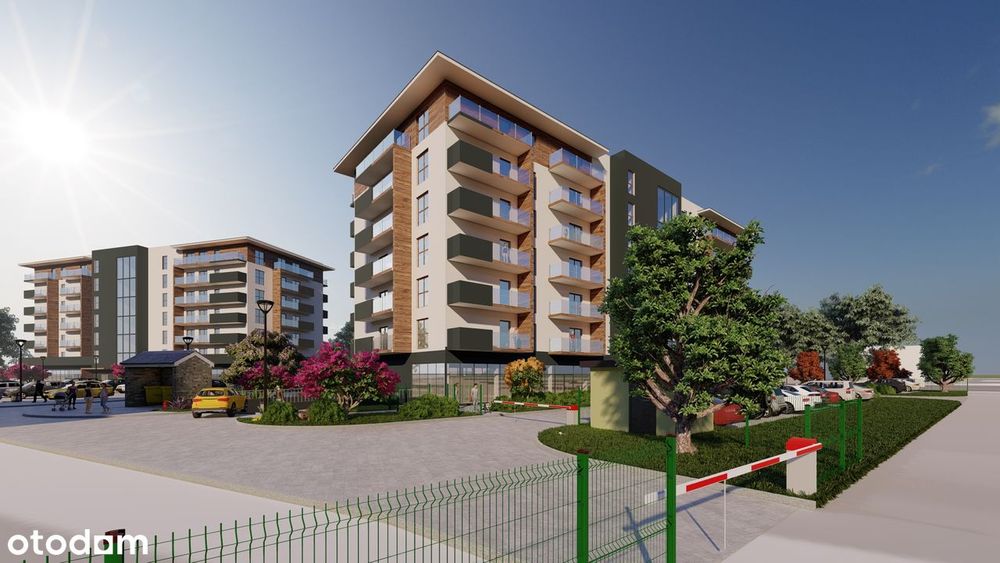 3-pokojowe mieszkanie 57m2 + taras Bezpośrednio