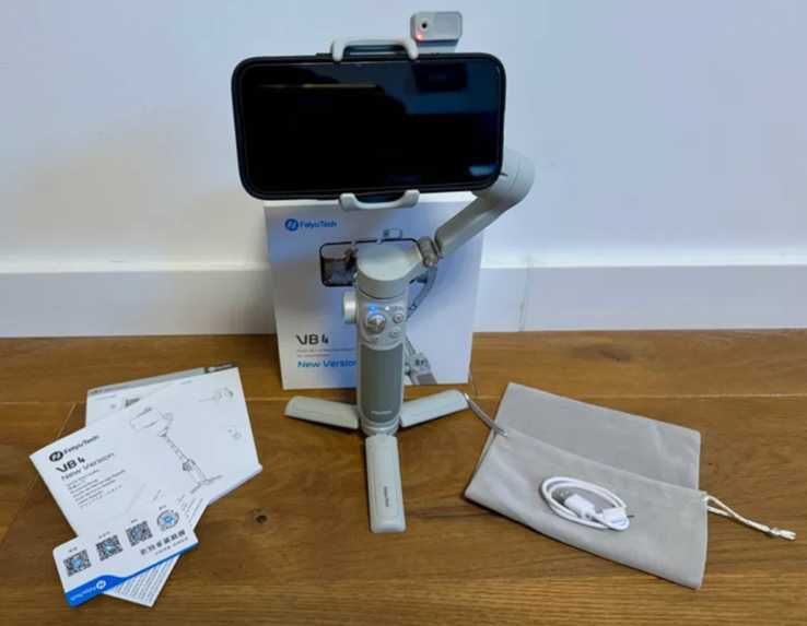 FeiyuTech VB4 New Version z AI Tracking gimbal do telefonu