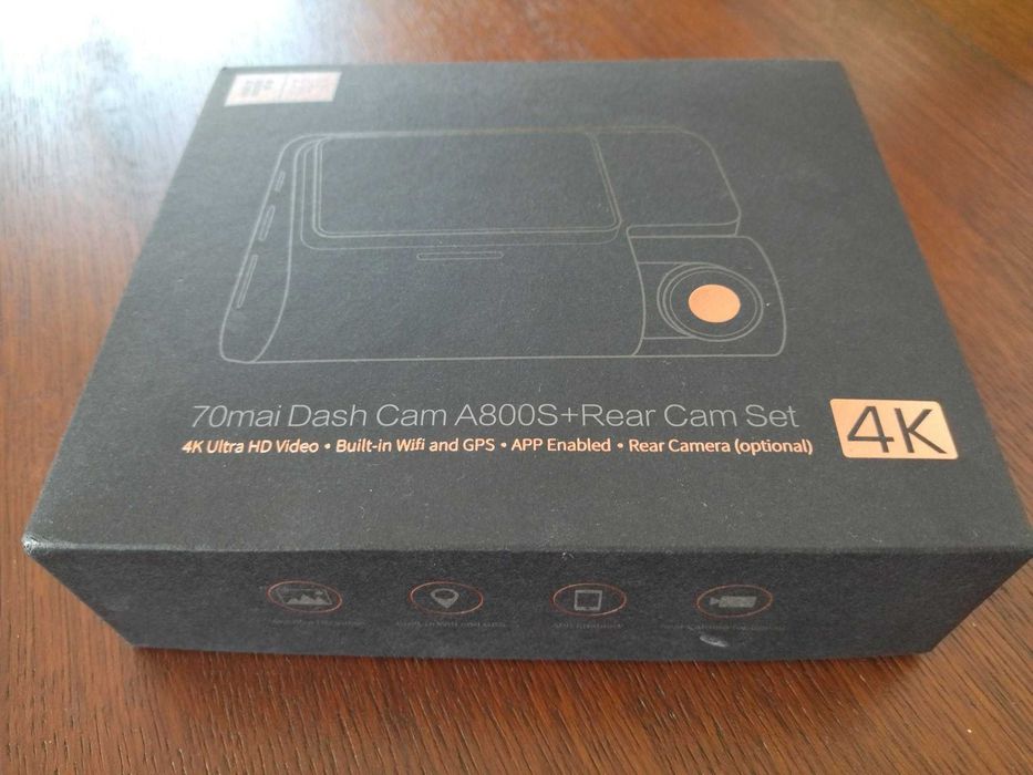 Kamera samochodowa - 4K - 70mai Dash Cam A800S+Rear Cam Set - Wypasiony sprzęt!!!