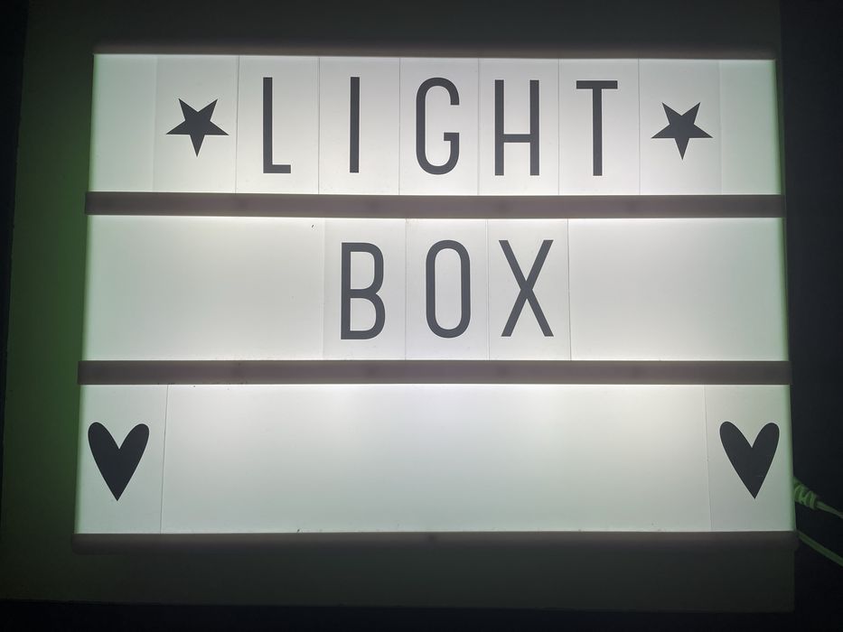 Letter Light Box