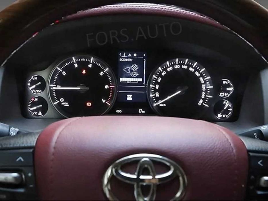 Цифрова панель приладів Toyota Land Cruiser 200, Toyota 4Runner, Toyota Land Cruiser Prado, активний інформаційний дисплей.