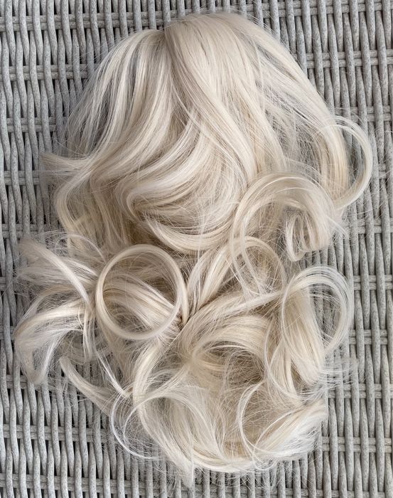 Premium Ultra włosy doczepiane, platynowy blond, 34 cm kucyk 602.