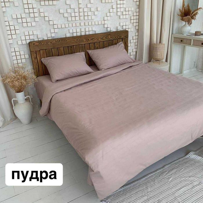Постільна білизна Страйп сатін (багато кольорів)