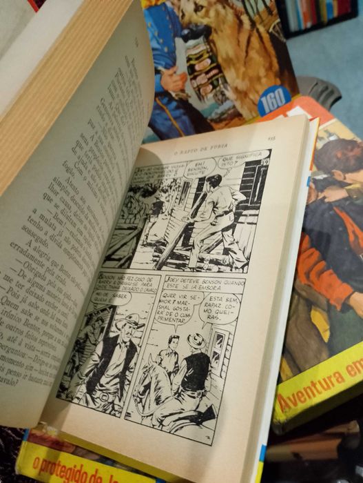 Coleção Heróis - Bonanza, Fúria, Rim-Tim-Tim 4 unidades