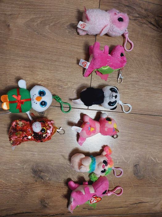 Глазастики ТУ TY TU брелочки. Рідкісні. сова, єдиноріг, beanie boos