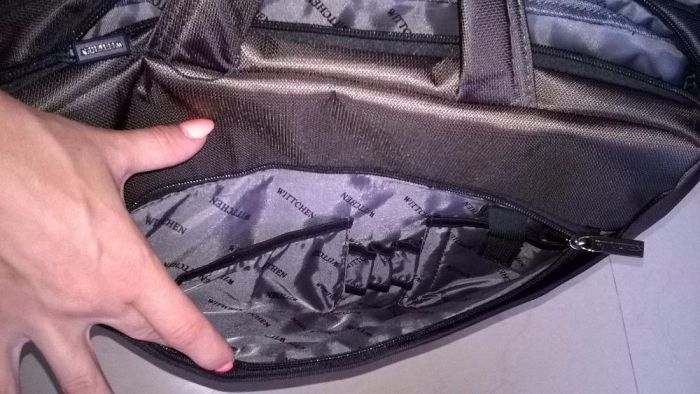 Torba na laptop 16'' WITTCHEN brązowa certyfikat NOWA