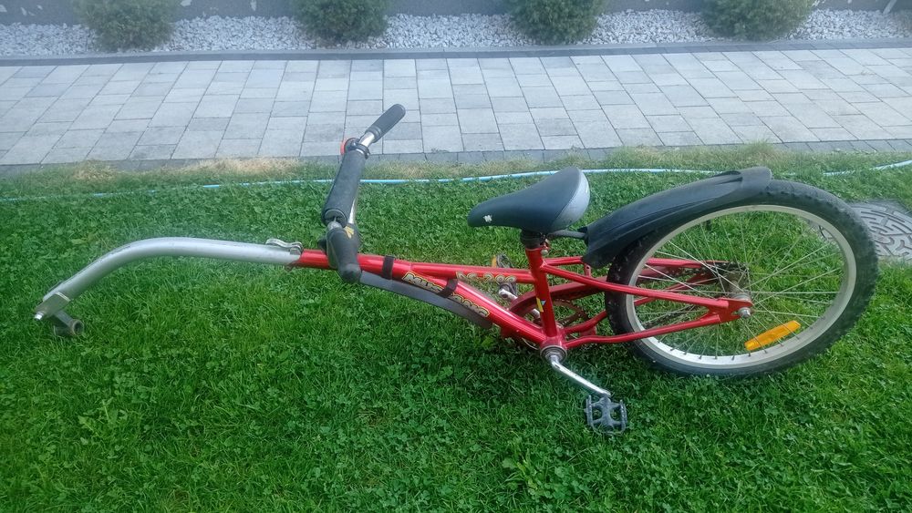 Rower doczepiany,hol rowerowy