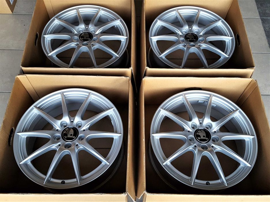 Alufelgi 17 5x112 Skoda Octavia Superb Yeti Karoq Oryginał J Nowe 269#