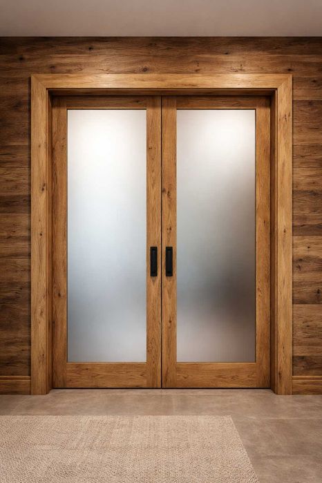 Drzwi litego drewna na pomiar