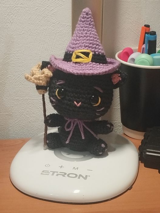 М'яка Іграшка В'язане Кошеня