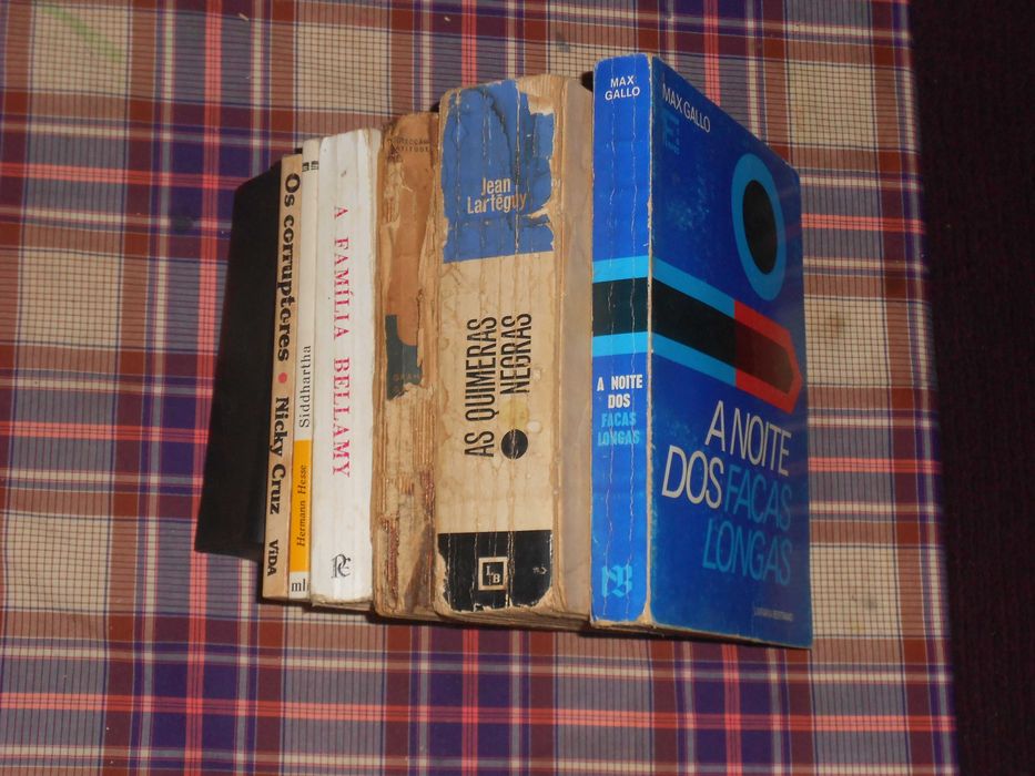 Livros antigos diversos Cruz Hesse Hawkesworth Greene Larteguy Gallo