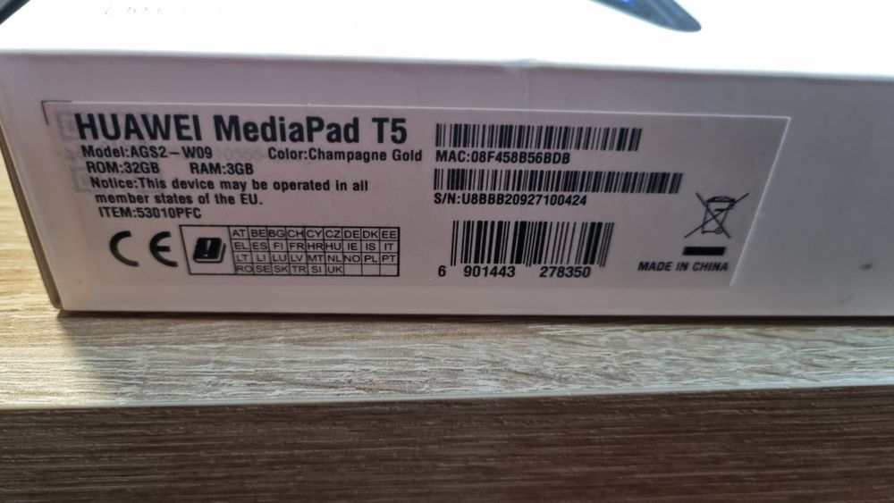 Tablet Huawei MediaPad T5