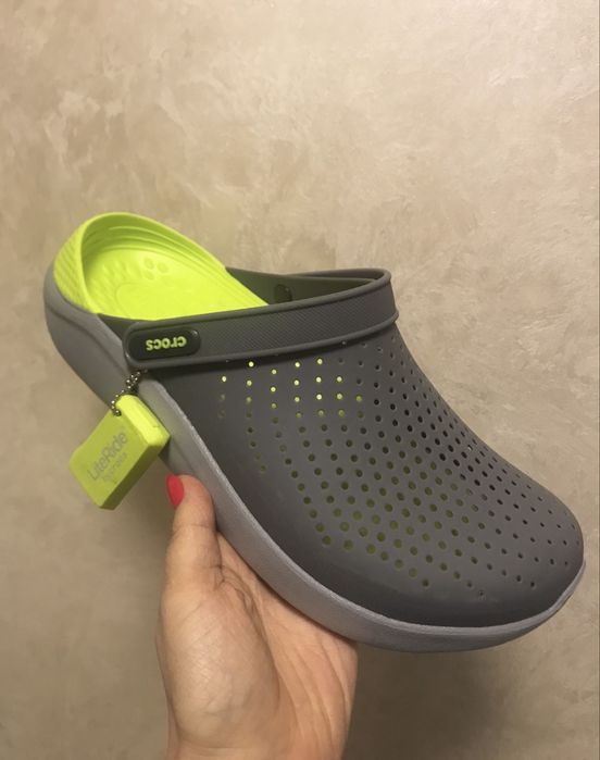Крокси Crocs  LiteRide,сабо чоловічі, наявність 42 і 44