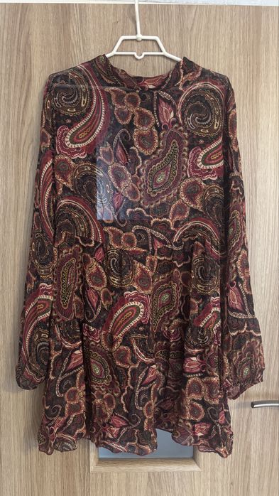 Sukienka letnia we wzór paisley r. L