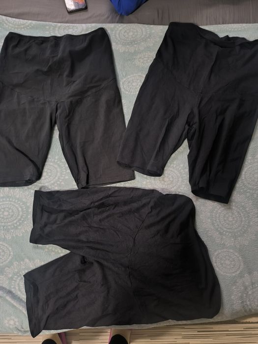 3x spodenki ciążowe H&M roz L